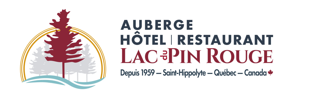 Logo Auberge Lac du Pin Rouge - Commanditaire officiel du Rendez-vous des commerçants Saint-Hippolyte